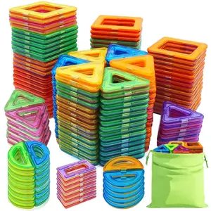 36/66/100pcs Large Magnetic Building Blocks Toy, magnetic tiles set, DIY Magnet Toy Designer Set, Christmas Thanksgiving New Year Birthday Gift
