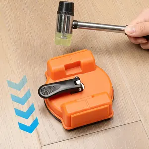 Wood Floor Installation Repair Suction Cup Tool, Home Strong Grip Floor Gap Puller for Seam Closing, Tapping Correction, Plank Alignment, Laminate Flooring Laying and Surface Repair, Hand Tools