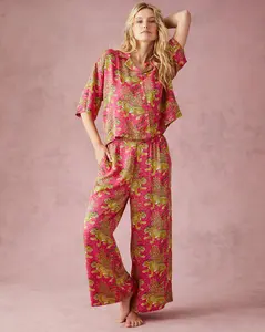 Bagheera - Original Fit Eco Satin Wildest Dreams Set - Hot Pink
