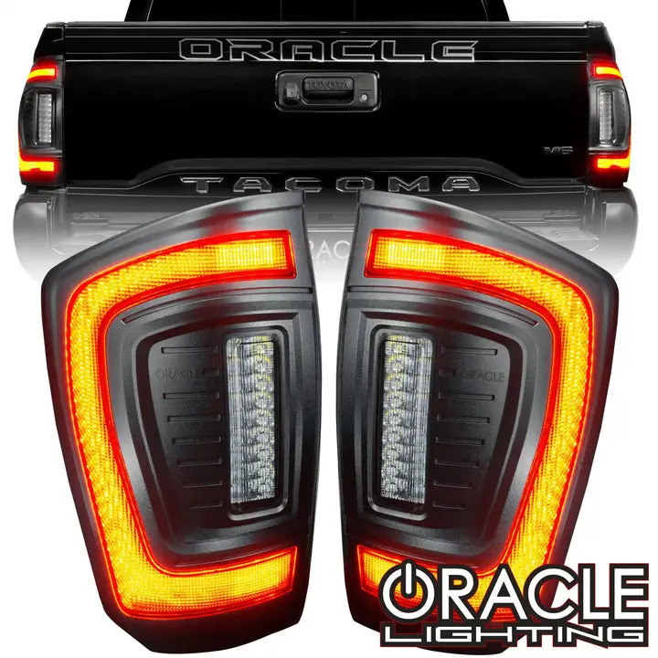 ORACLE Lighting Flush Style LED Tail Lights for 2016-2023 Gen 3 Toyota Tacoma