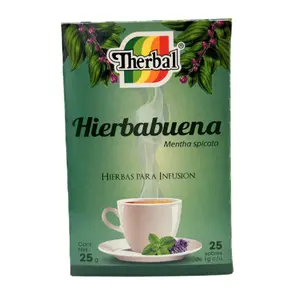 Therbal Spearmint Tea (Te de Hierbabuena) - 25 Tea Bags - Beverage