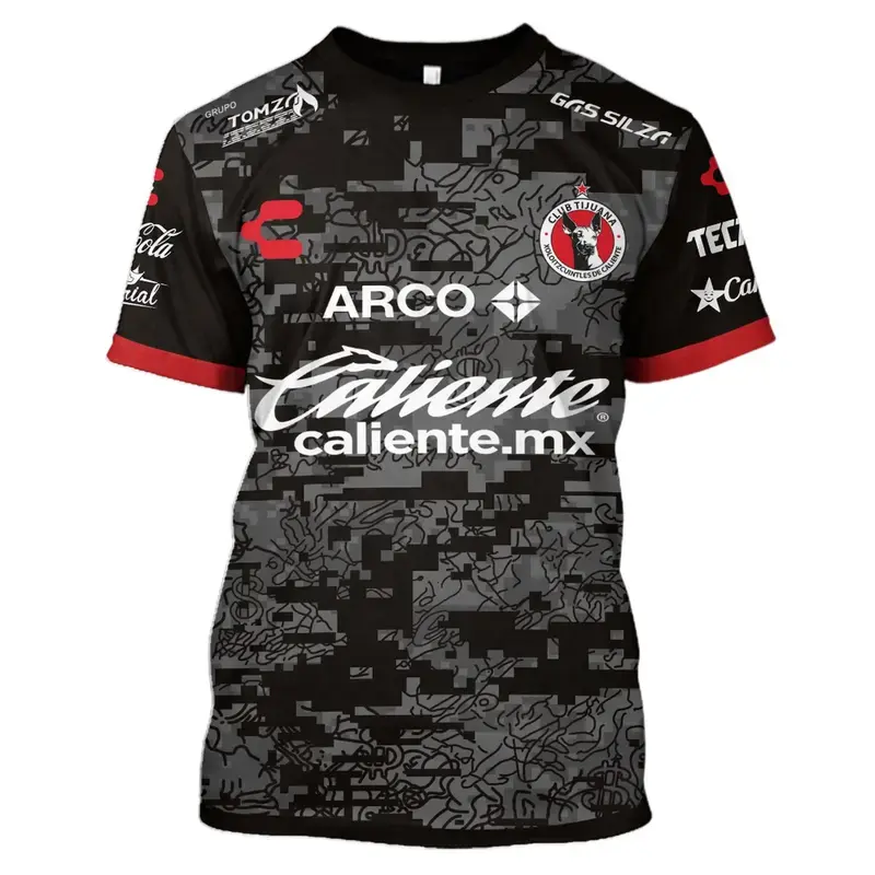 Personalized Club Tijuana Xolos 2020/21 Home Soccer Jersey – Custom Name & Number Liga MX Football Shirt, Red Match Day Fan Jersey for Men & Women