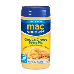 Delicious Cheddar Cheese Sauce Mix | Perfect Cheese Powder for Macaroni, Nachos, Veggies and More | 9.3 oz