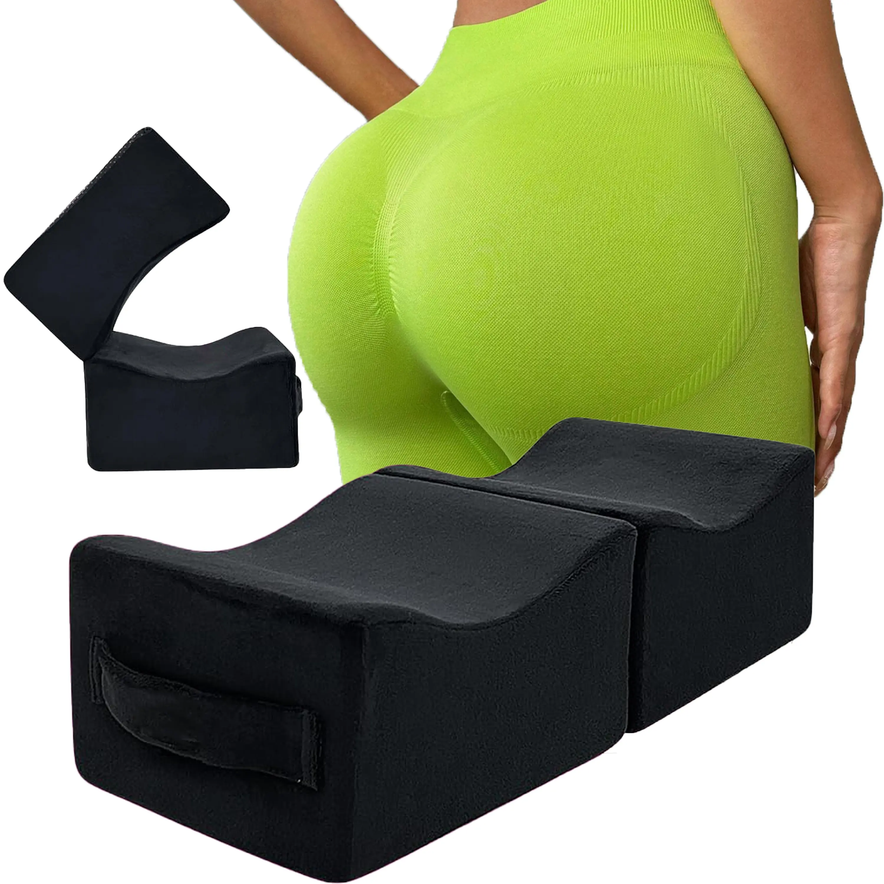 BBL Pillow After Surgery, Brazilian Butt Lift Pillow, Butt Pillow for Sitting Driving Post Recovery Booty Pillows Chair Foam Cushion