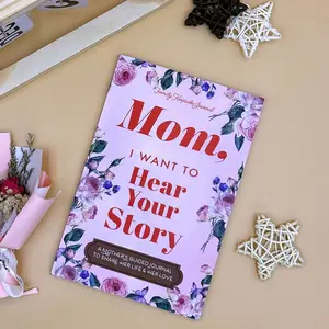 Mother's Day Gift Diary, Share Her Life & Love Stories, Journal, Perfect Present for Moms, Guiding Diary for Mothers