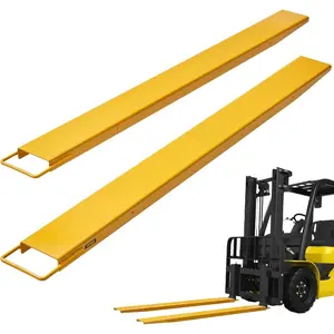 VEVOR Forklift Extensions, 96 Inch Pallet Fork Extensions 6.5 Inch Width, Heavy Duty Fork Extensions for Forklifts, 1 Pair Forklift Extensions for Forklift TruckVEVOR Super Brand Day