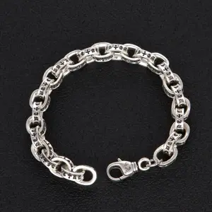 Y2K Link Bracelet - Silver Color, Simple Design, Adjustable Length, Suitable for Everyday Wear