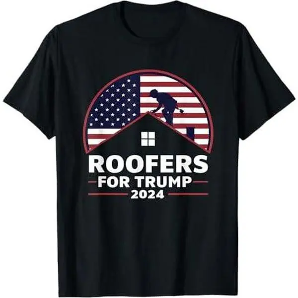 Roofers for Trump 2024 Supporter T-Shirt