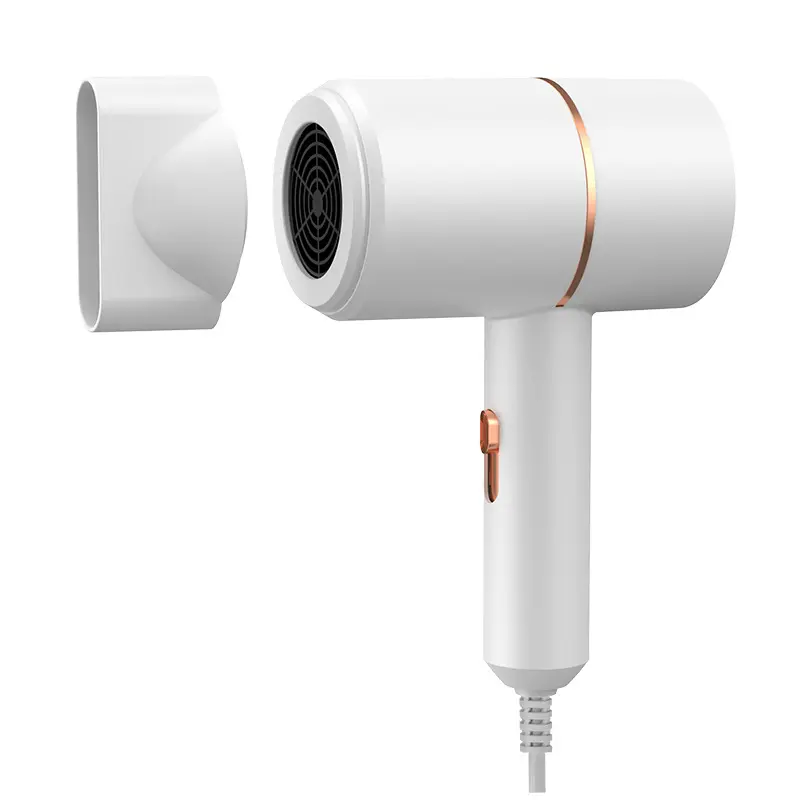 Compact Hair Dryer with Powerful Airflow for Fast Drying, Foldable & Dorm-Safe Low Power Design for Travel, Dorms, and RVs, Dorm‑Safe Low Watt