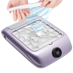 Professional Nail Dust Collector With 3000 RPM High-Speed Fan, Stepless Speed Control, 99.97% Dust Filtration & Easy-Clean Design For Manicure Salons & Home Use