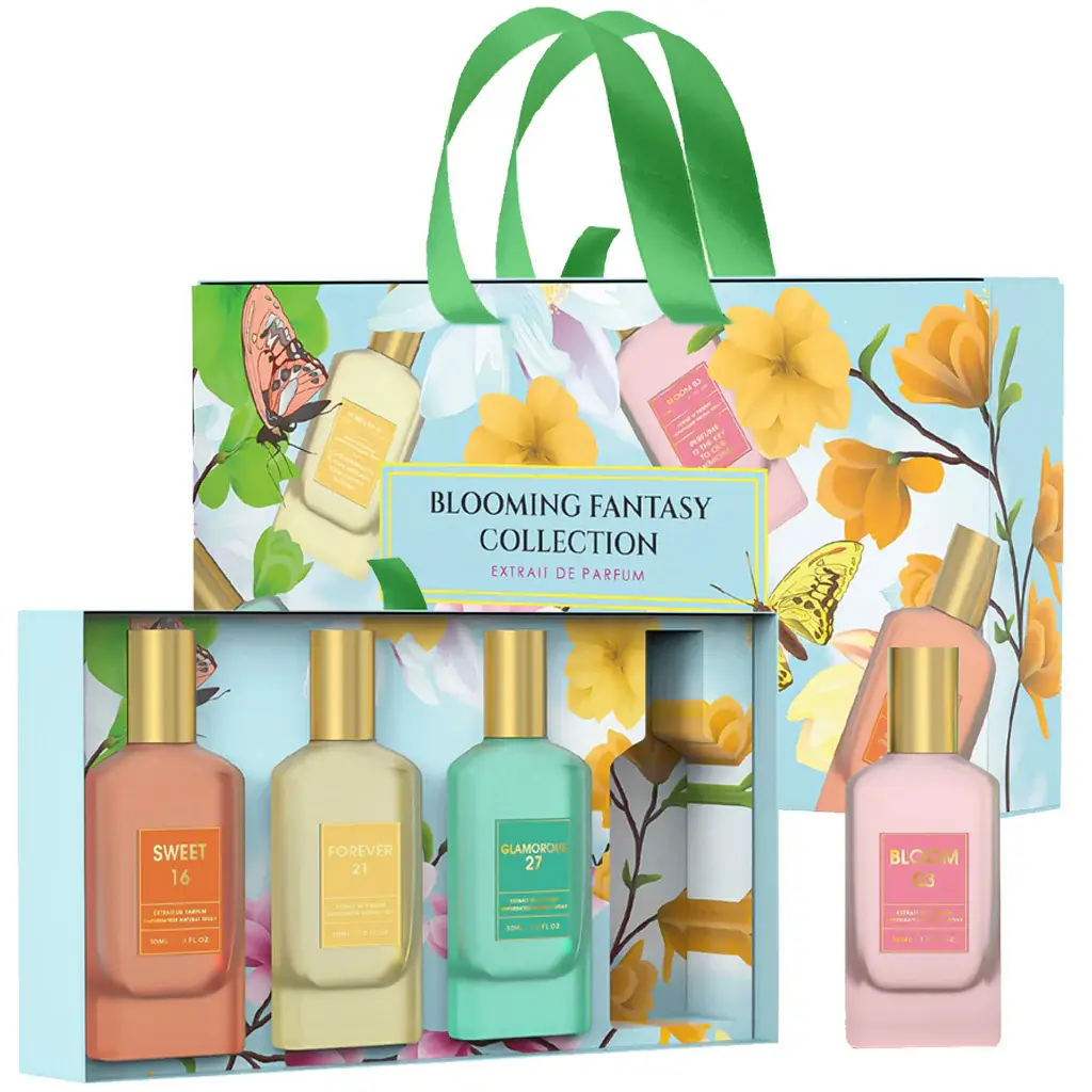 Blooming Fantasy Collection Gift Set for Women | 4 x 30ml Extrait de Parfum