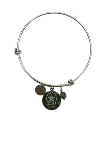 Officially Licensed Military Bangle Bracelet – 250th Anniversary Made in USA (Army, Navy, Marine)