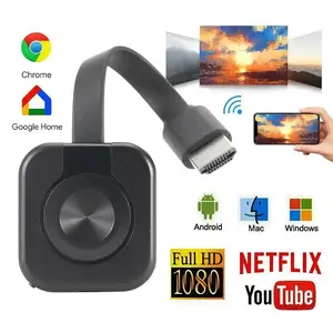 WiFi Receiver Audio Video Transmitter Phone Projector HDMI-Compatible Mirroring Screen Display Adapter for PC TV Receiver