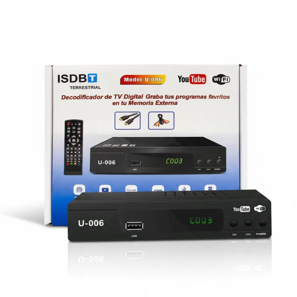 Free to air ISDB-T Digital TV Tuner Receiver Perfect for Latin America and Japan Free to air ISDB-T Digital TV Tuner Receiver Perfect for Latin America and Japan