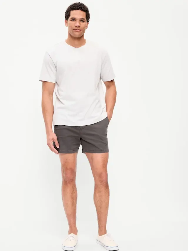 Old Navy Men's Slim Built-In Flex Rotation Chino Shorts -- 5-inch inseam Old Navy Men's Slim Built-In Flex Rotation Chino Shorts -- 5-inch inseam