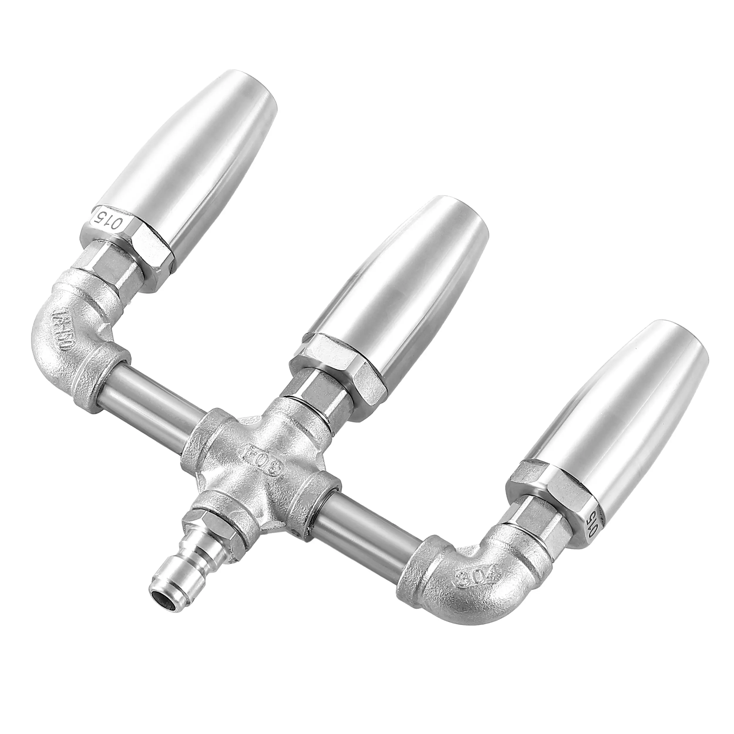 3-in-1 Power Washer Triple Turbo Nozzle, 1.5 Orifice, 3000 PSI Stainless Steel 360° Rotating Nozzle for Efficient Cleaning, Father's Day Gift, Power Washer Nozzle