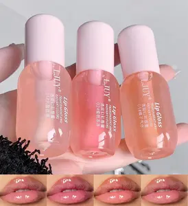 3PCS lip set designed for women, including a moisturizing lip oil, a shiny lip base, and a nourishing clear lip gloss. It gives a hydrating and translucent effect, creating a soft and natural lip look.