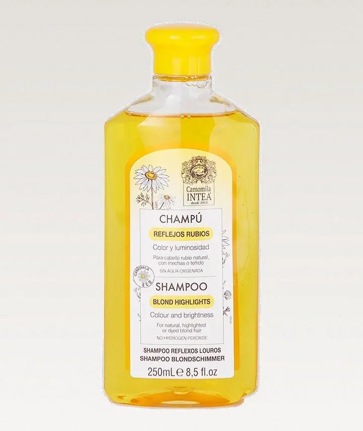 Intea Champu Reflejos Rubios Blonde Highlights Shampoo for Natural Dye or Lightened Hair 250ml