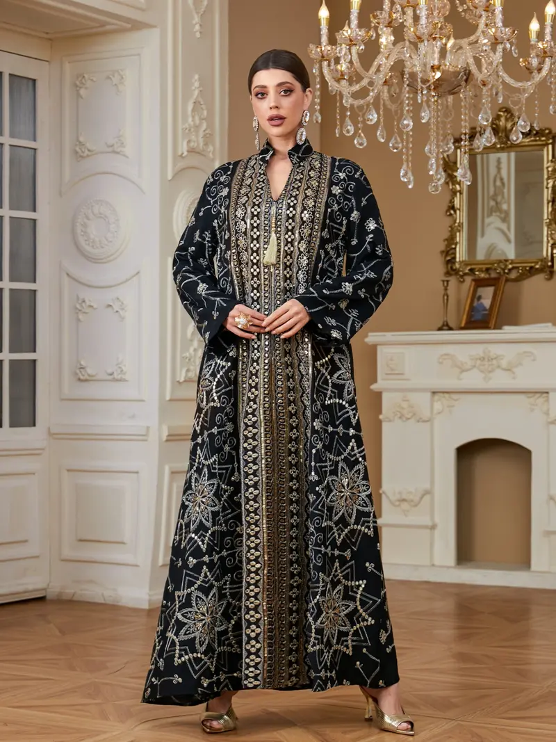 eid festival dress for women Modern Eid Wear for Women in Pink Satin M / 52 Inches / Matching Embroidered Scarf (24 X 71 Inches)