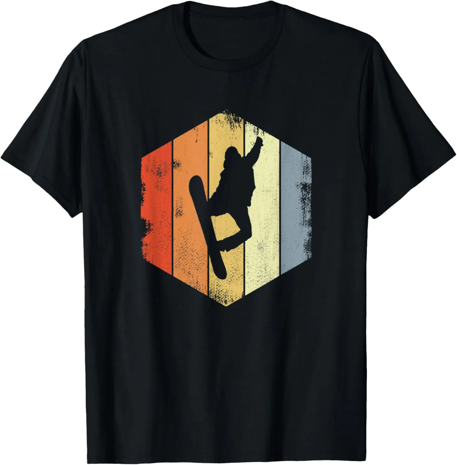 100%cotton Vintage Snowboarder Snowboard Instructor Extreme Sports T-Shirt  Top