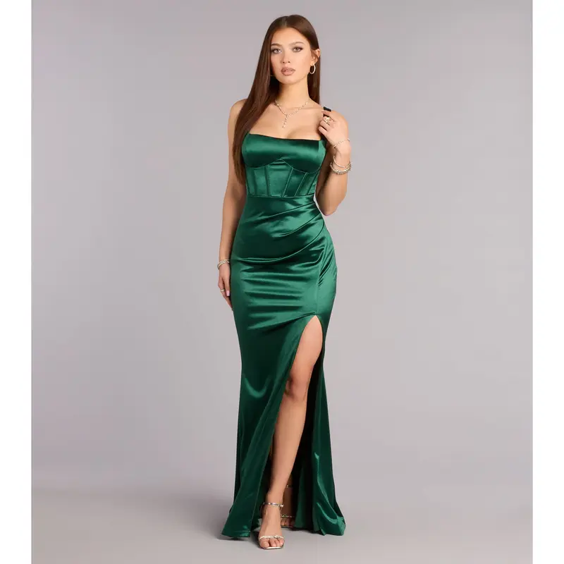 white christmas dresses April Dress – Windsor & Lux main image 0