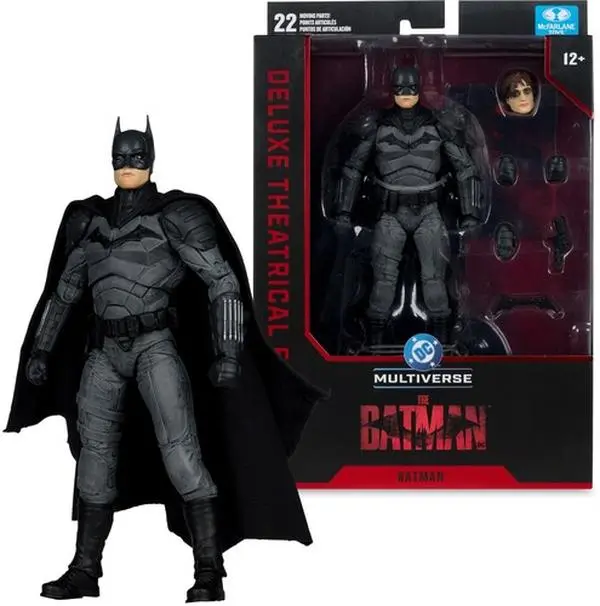 McFarlane Toys - DC Multiverse - Batman (The Batman) 7" Action figurine/statue Deluxe Theatrical Edition  [COLLECTIBLES] Action figurine/statue