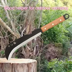 Multi-Functional Axe, Heavy-Duty Farming Old-Style Firewood Cutter, Thickened Outdoor Tree Cutting, Path Opening, Specialized Splitting Tool, Garden
