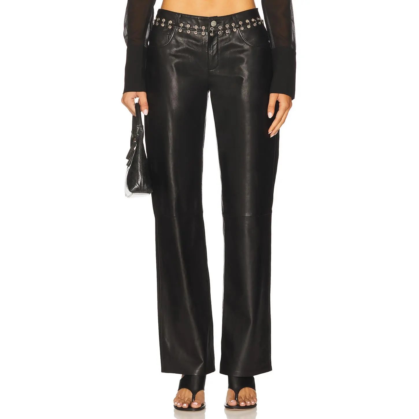Miaou Josephina Pant in Black