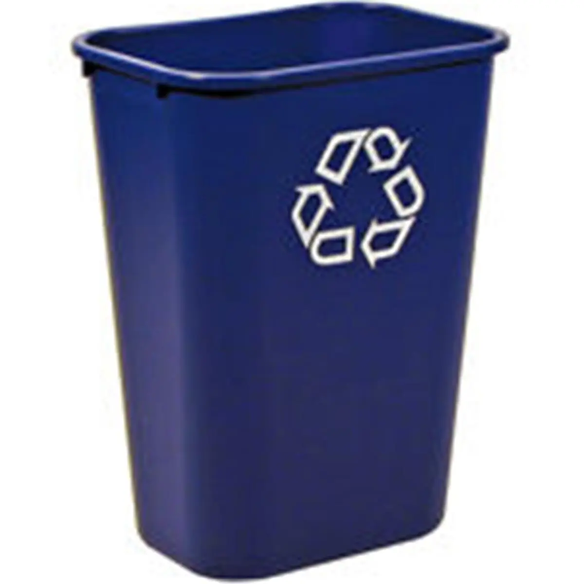 Rubbermaid Commercial 640-2957-73 Large Recycling Bin - Desk-Side Container for Office Use, Home Care Supplies