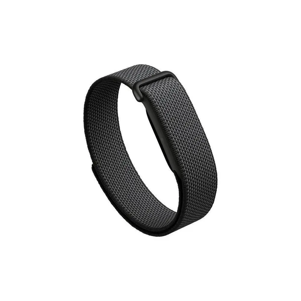 Google Fitbit Air - Screenless Fitness and Health Tracker - Personalized AI-Powered Coaching - Works with Android and iOS - Obsidian - One Size