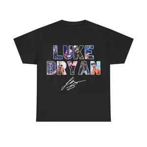 Luke Bryan Shirt - Double Down Tour Tee, Southern Country Energy Graphic, TikTok Fit