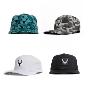 Bucked Up Curved Brim Waterproof Hat - Adjustable, Breathable Snapback Cap