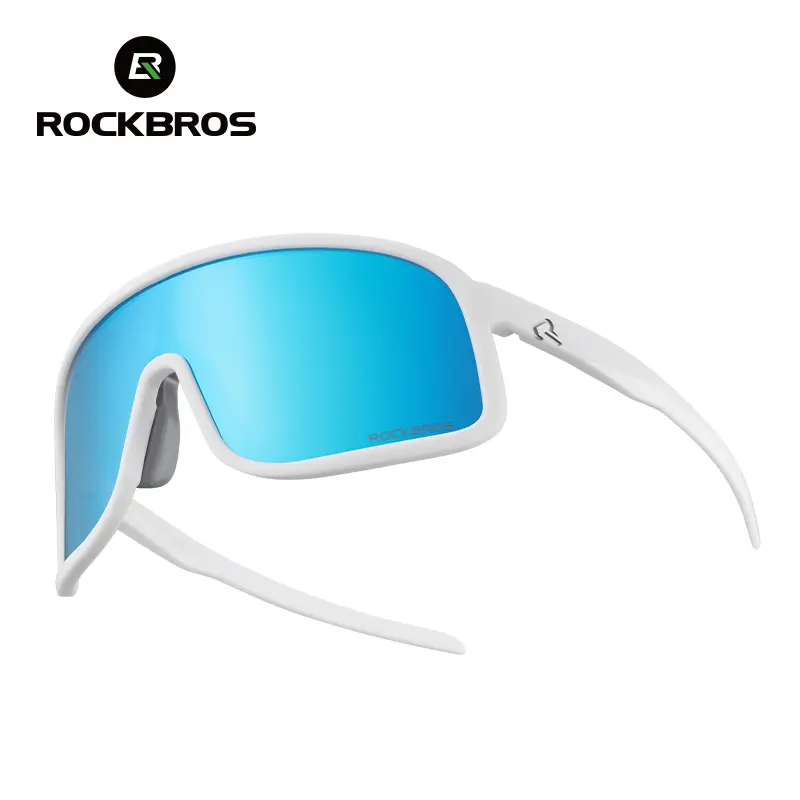 Photochromic Cycling Sunglasses, Full Frame TR90 Sports Eyewear with Anti-Glare Resin Lens, Removable Pad and UV400 Protection