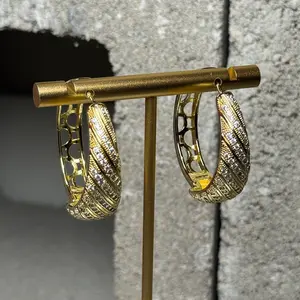 Girl Math Hoop Earrings