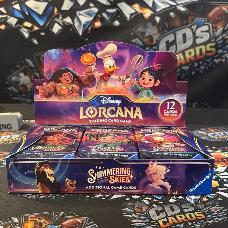 Disney Lorcana shimmering skies Booster Pack