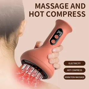 Electric Acupuncture Massage Machine, Full Body Pressure Points, Compression Relax, 1200mah Rechargeable Battery, USB Powered, Odorless, Perfect Gift for Parents