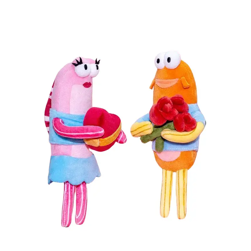 Pop Mart Sponge Bob Romantic Fish Plush Pendant