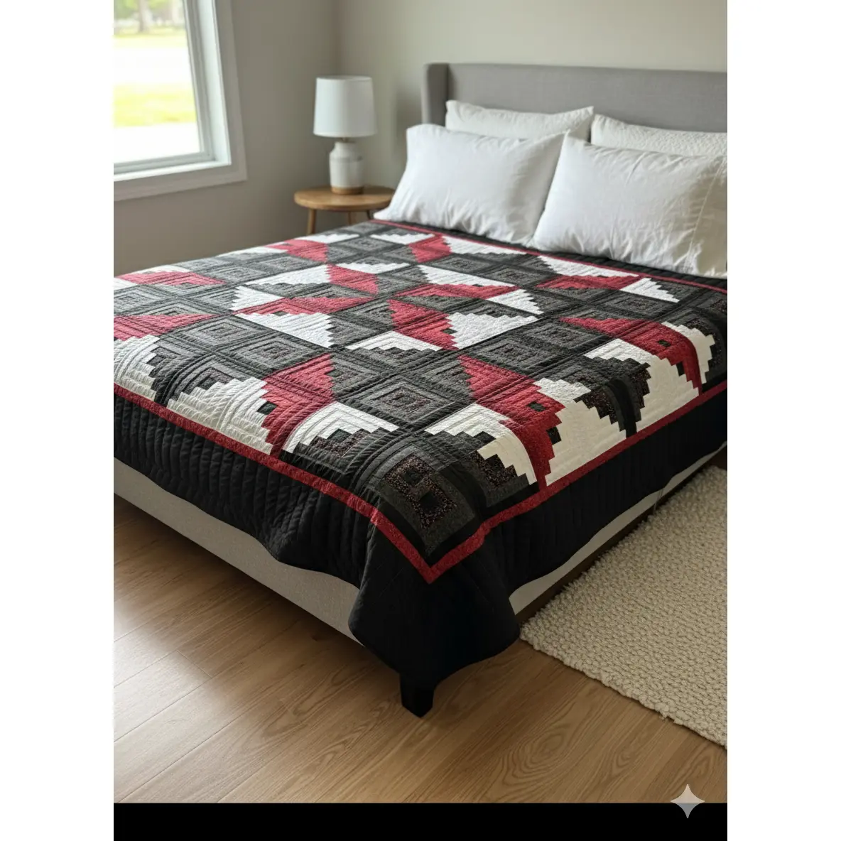 Amish Quilt (Log Cabin Star)