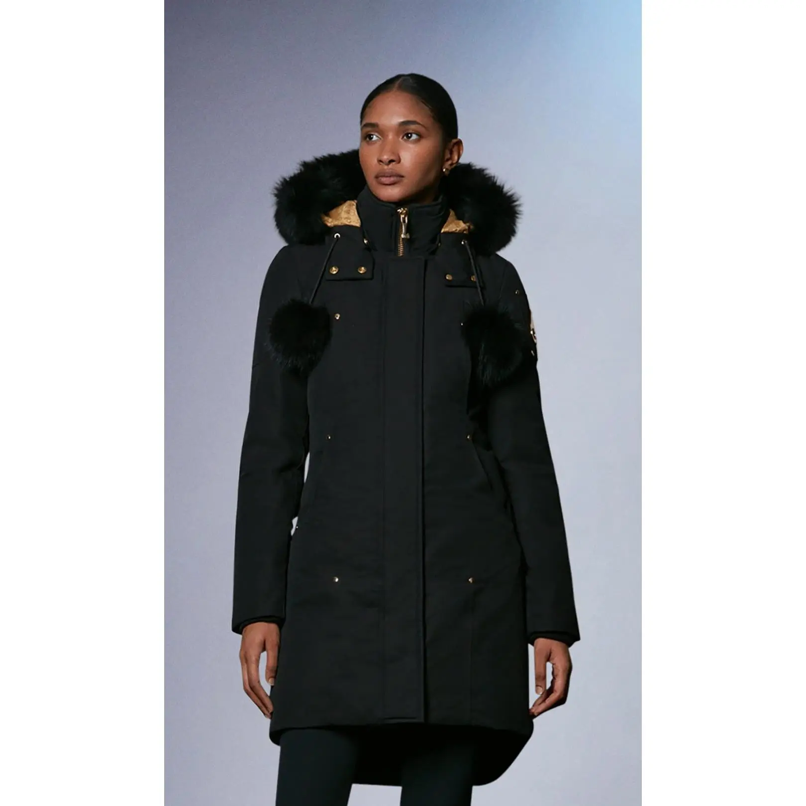 MOOSE KNUCKLES GRAND METIS PARKA Womens Apparel