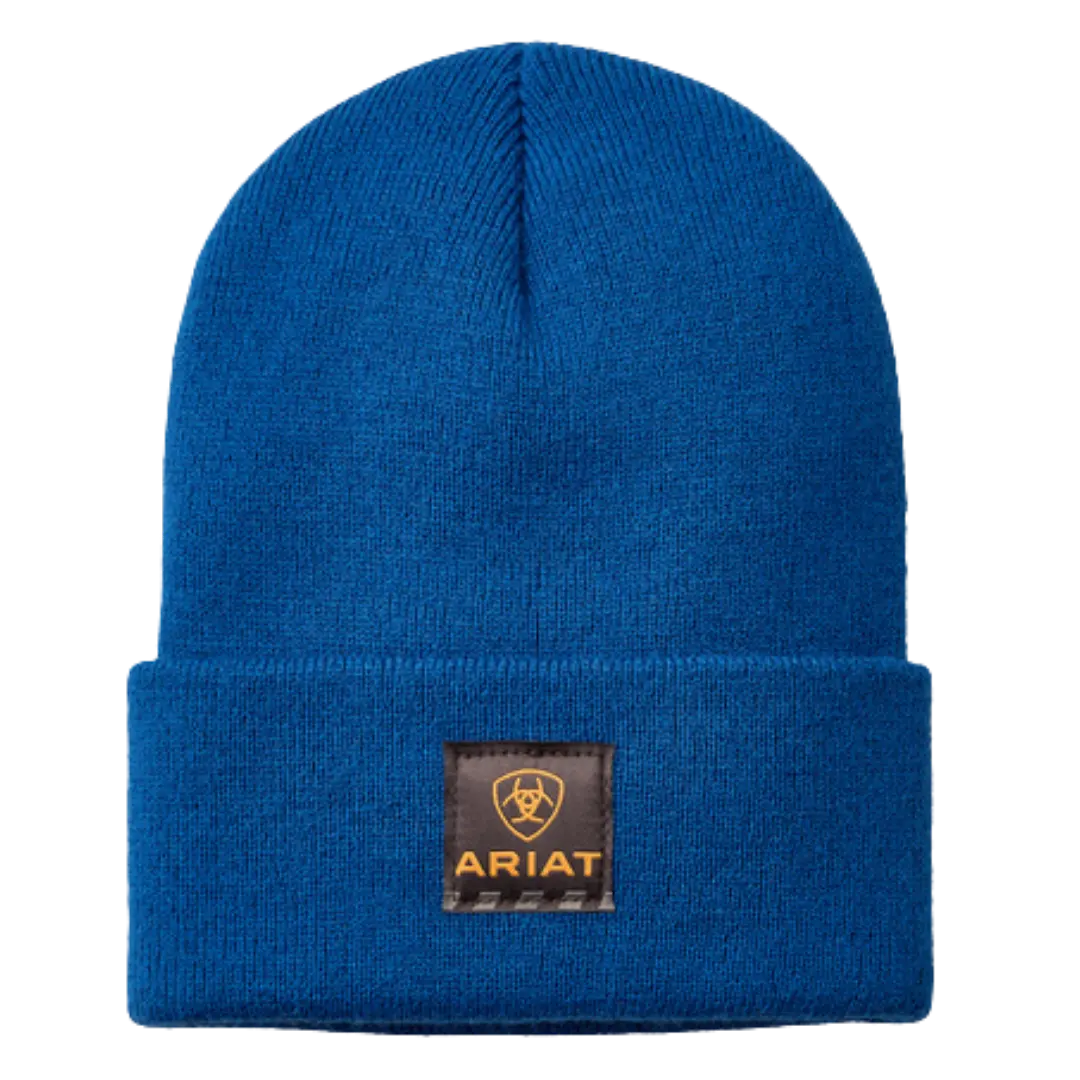 Ariat Rebar Roughneck Watch Cobalt Blue Beanie Cap 10079936