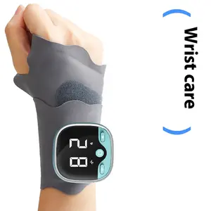 Hand Massager with Heat for Carpal Tunnel – Heated Wrist Massager for Pain Relief & Arthritis Support, 5 Modes 9 Levels, Portable USB-C Rechargeable Therapy Device