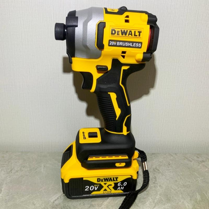 DEWALT DCF850 20V Brushless Impact Driver Drill 205N·m High Torque 3250RPM Lithium Ion Cordless Electric Screwdriver for Pro & DIY Heavy Duty Work