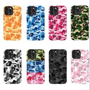 MagSafe Camo Streetwear Phone Case - 2-Piece Impact Resistant Hard Cover for iPhone 11 12 13 14 15 16 17 Pro Max Plus Air, UV Protected Glossy Finish