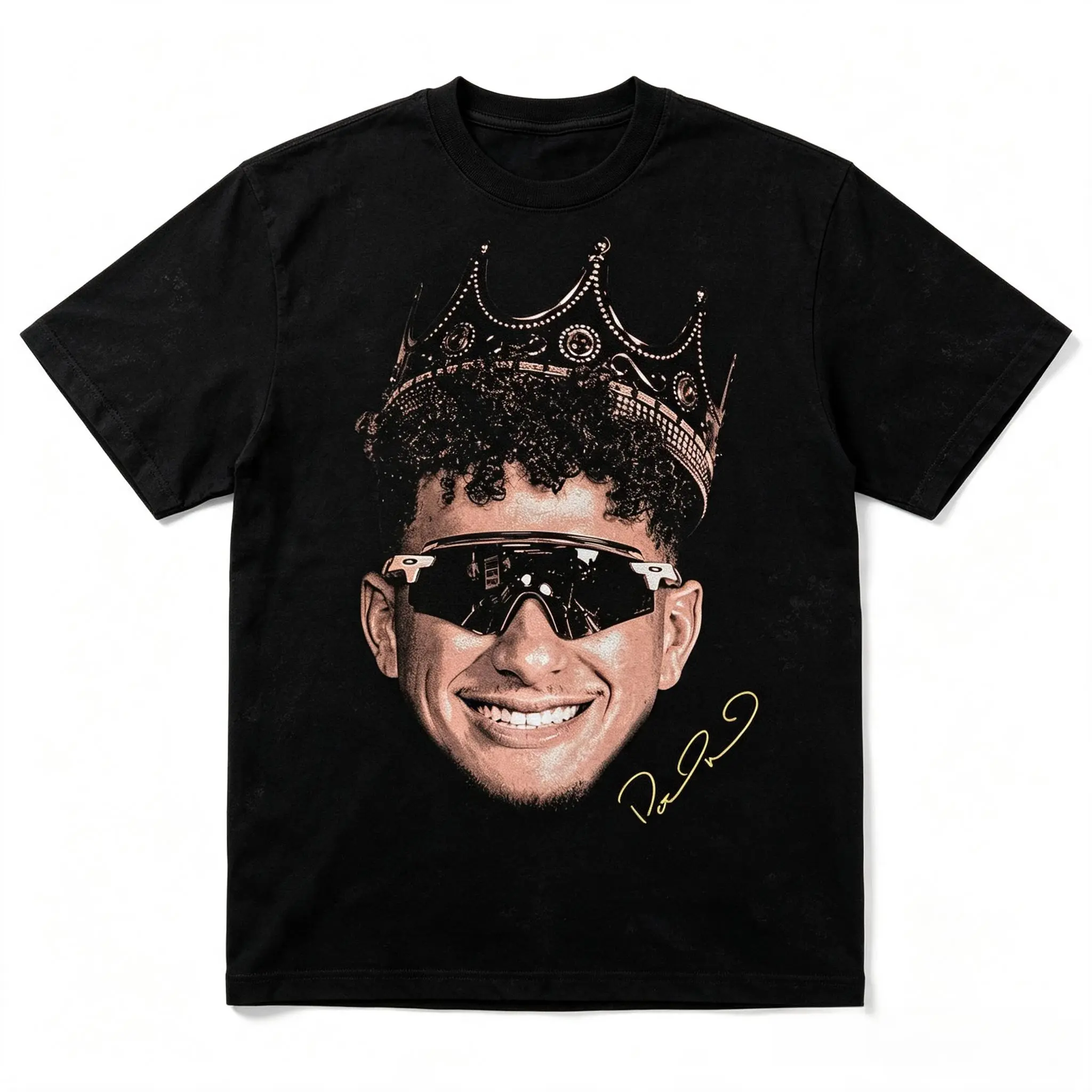Mahomes Graphic T-shirt, Vintage Y2K Retro Casual Classic Cotton Menswear Unisex Comfort Tee T Shirt