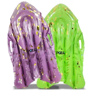 POZA - 43 INCH BODYBOARD WITH HANDLES - PURPLE GOLD & GREEN GOLD - SET OF 2