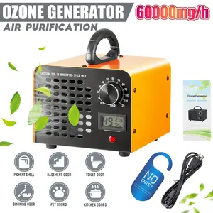 40000mg/h Ozone Generator Machine Air Purifier Ionizer Ozonator Timer