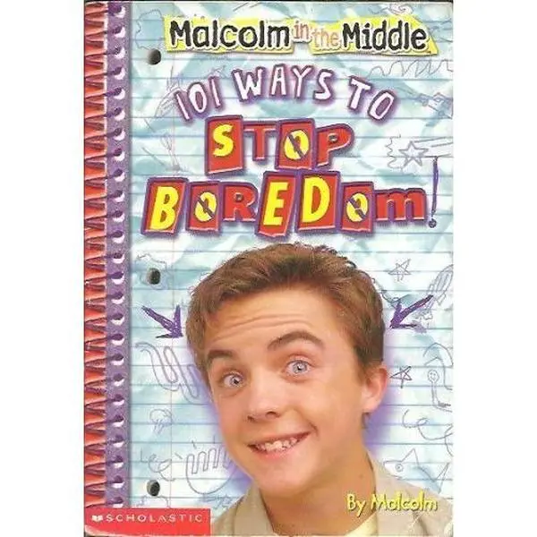USED Book - 101 ways to stop being bored! (Malcolm in the middle) by Malcolm (Paperback) - english
