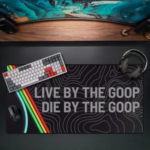 ARC Raiders Goop Desk Mat - The Burnt Peanut - Large Mouse Pad - Gamer Gift - Video Game Lover - Goopas Gonna Goop