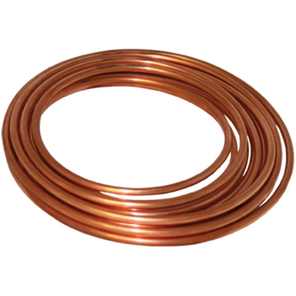 Homewerks CL04060 1/2 in. x 60 ft. Type L Soft Copper Metal Tubing - Copper Pipes, Pipe Fittings & Accessories for Plumbing Applications