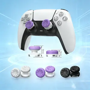 Professional Thumbstick Grips for Playstation 4 (PS4), Playstation 5 (PS5), Xbox Series X/S, Xbox One, Xbox One X/S Controller | 1 High-Rise, 1 Mid-Rise, Performance Grips for Playstation 5 / Xbox, (Not including Controller)
